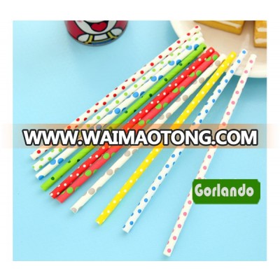 fancy disposable paper drinking straws