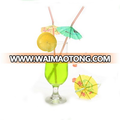 Parasol creative decorative bar drinking party straw